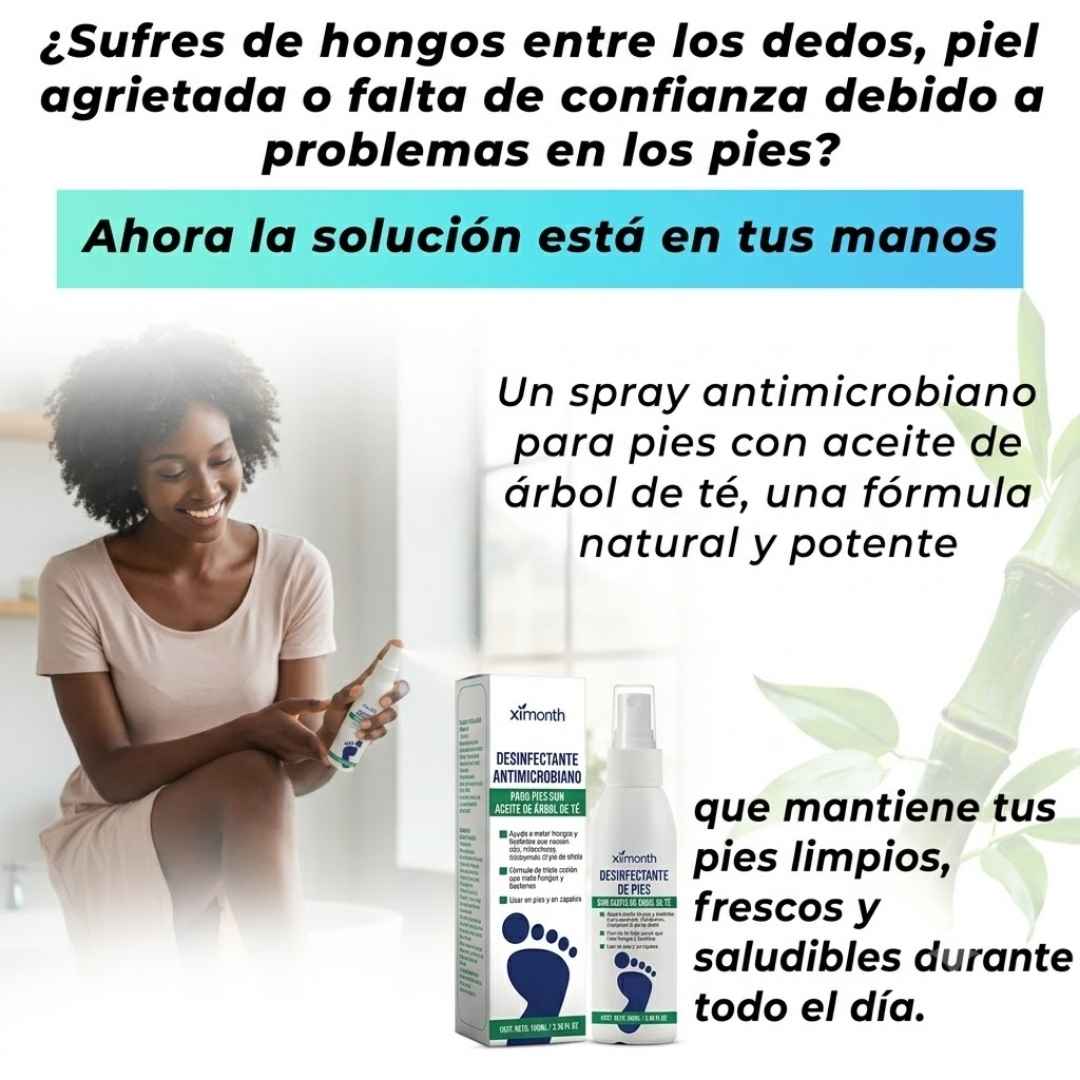 Tea Tree Oil – Antimicrobial Foot