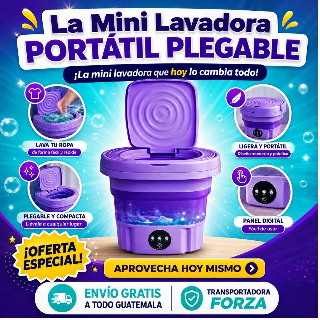 Ultra Clean: Lavadora Portatil 2.0