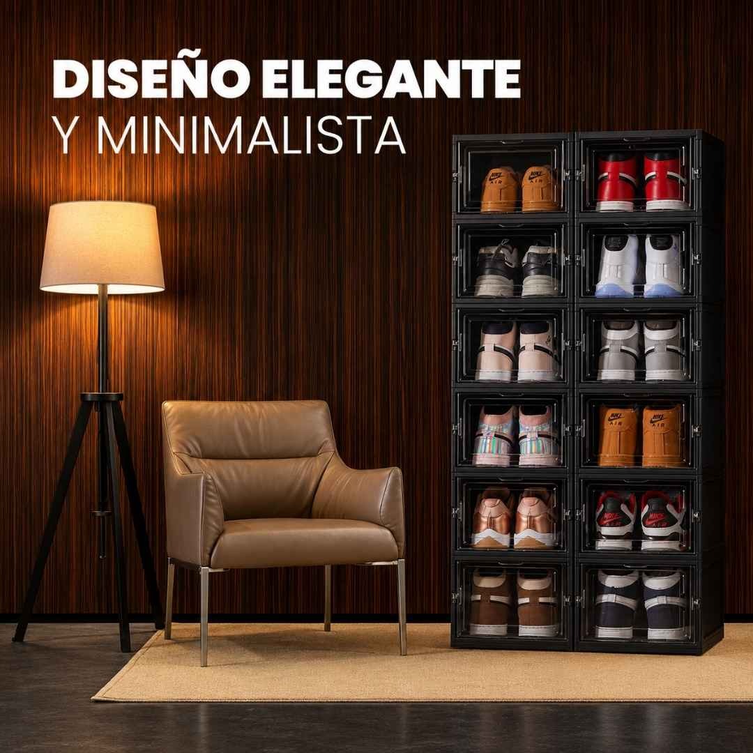 ZAPATERO PLEGABLE X6 NIVELES - MÁS ESPACIO, MÁS ORDEN
