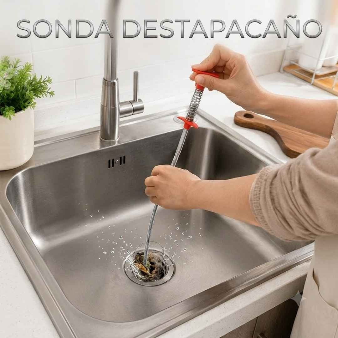 SONDA DESTAPACAÑO-Desatasca en Minutos y Ahorra en Plomeros