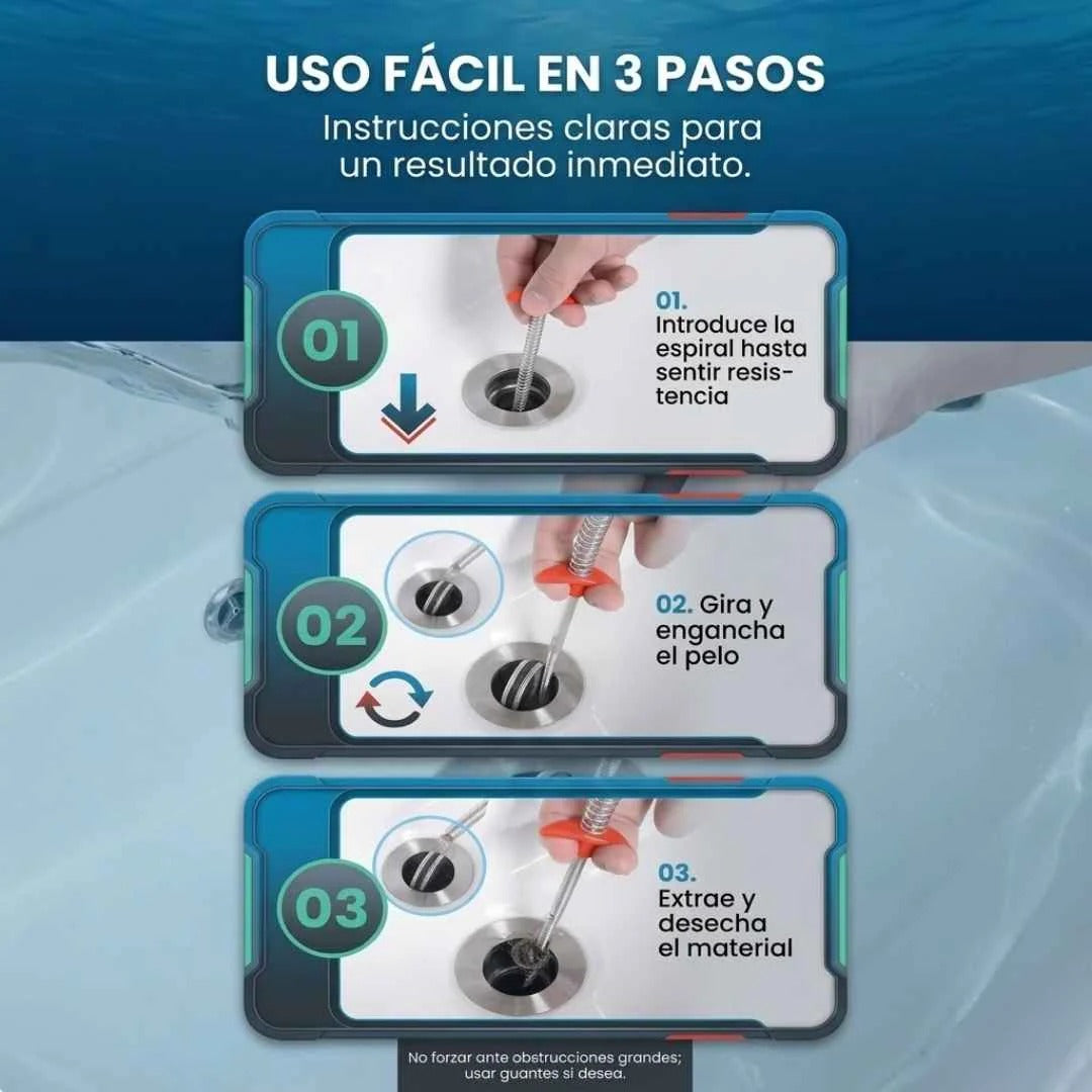 SONDA DESTAPACAÑO-Desatasca en Minutos y Ahorra en Plomeros
