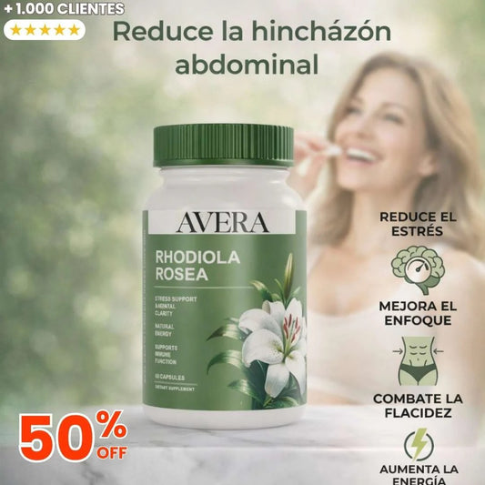 RHODIOLA ROSEA FLORAVIVA X60 CAPS-Balance de Cortisol para Bajar Peso