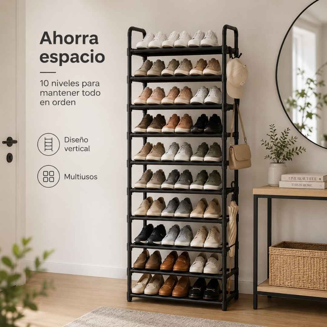 Organizador zapatero 10 niveles