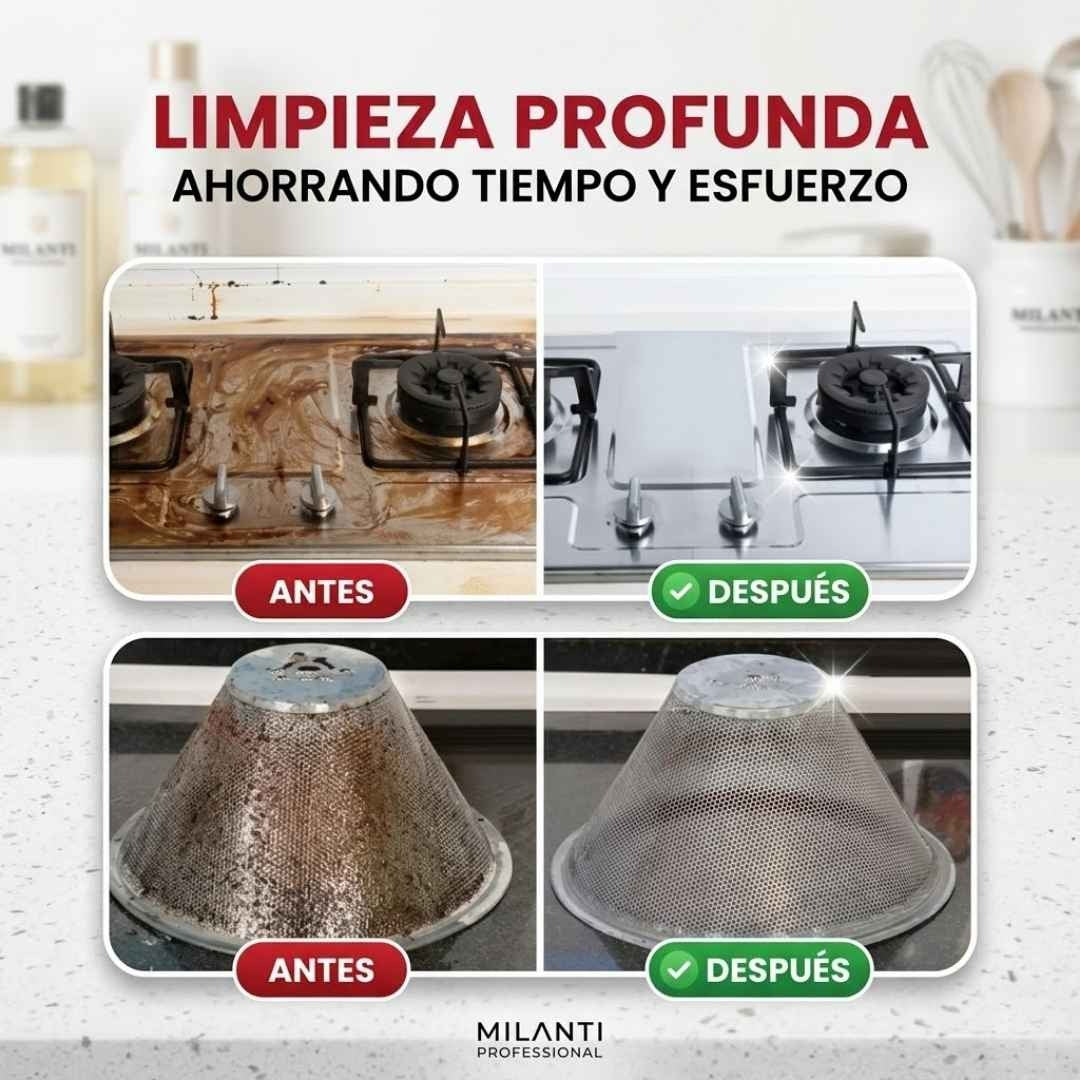 Limpiador a Vapor Multifuncional - Limpia la Grasa y Suciedad "Imposible" en Segundos