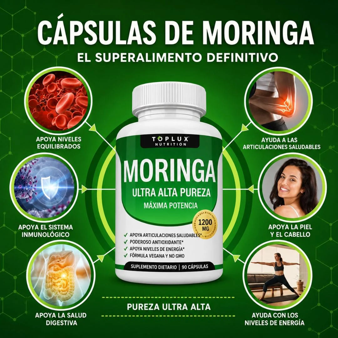 Toplux Moringa - Bienestar en tu Día a Día