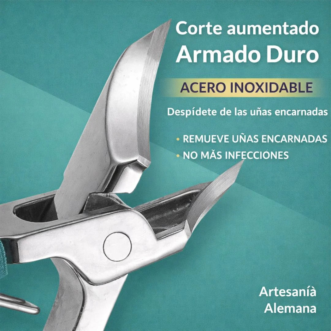 Kit Corta Uñas de Esquina + Estuche Protector: Sin dolor por uñas encarnadas