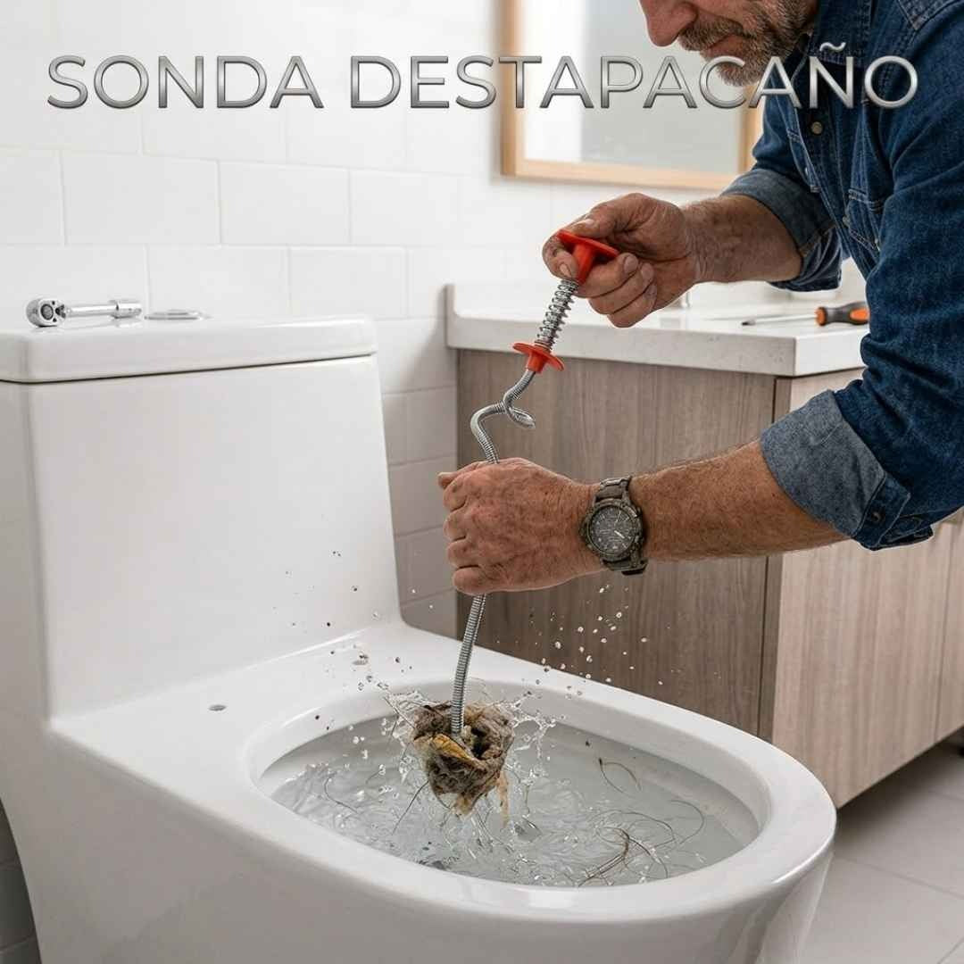 SONDA DESTAPACAÑO-Desatasca en Minutos y Ahorra en Plomeros