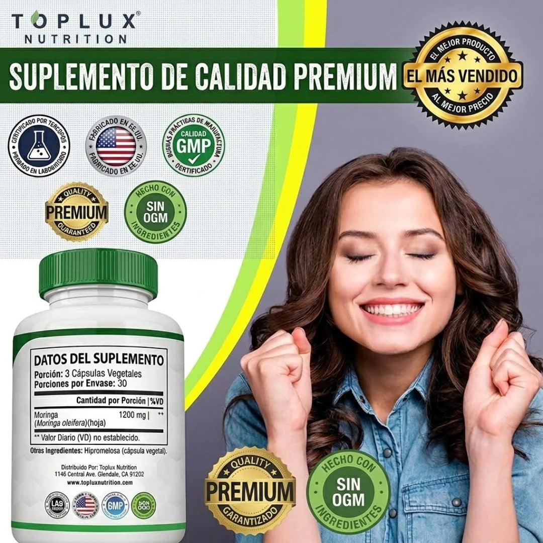 Toplux Moringa - Bienestar en tu Día a Día