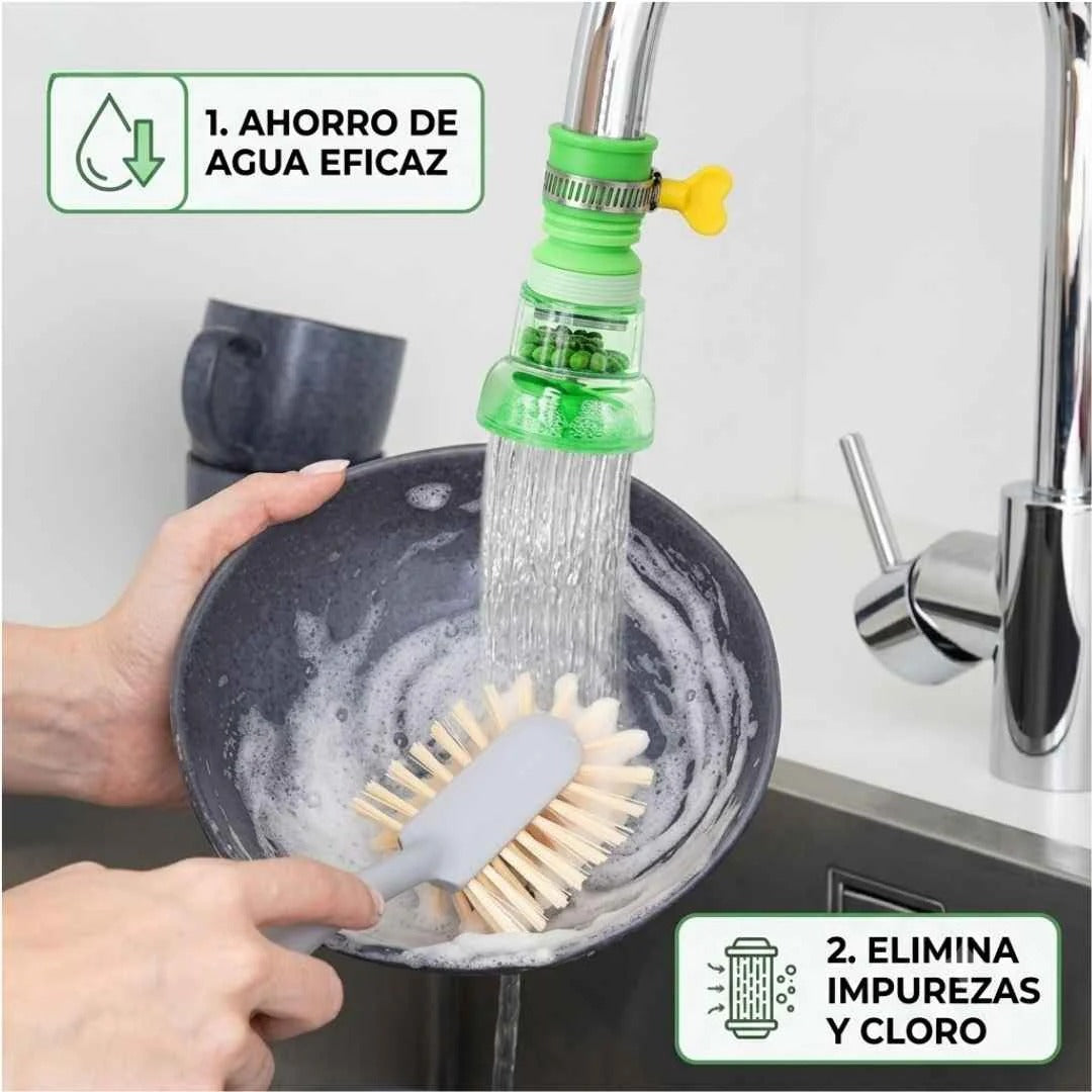 FILTRO Y AHORRADOR DE AGUA 360