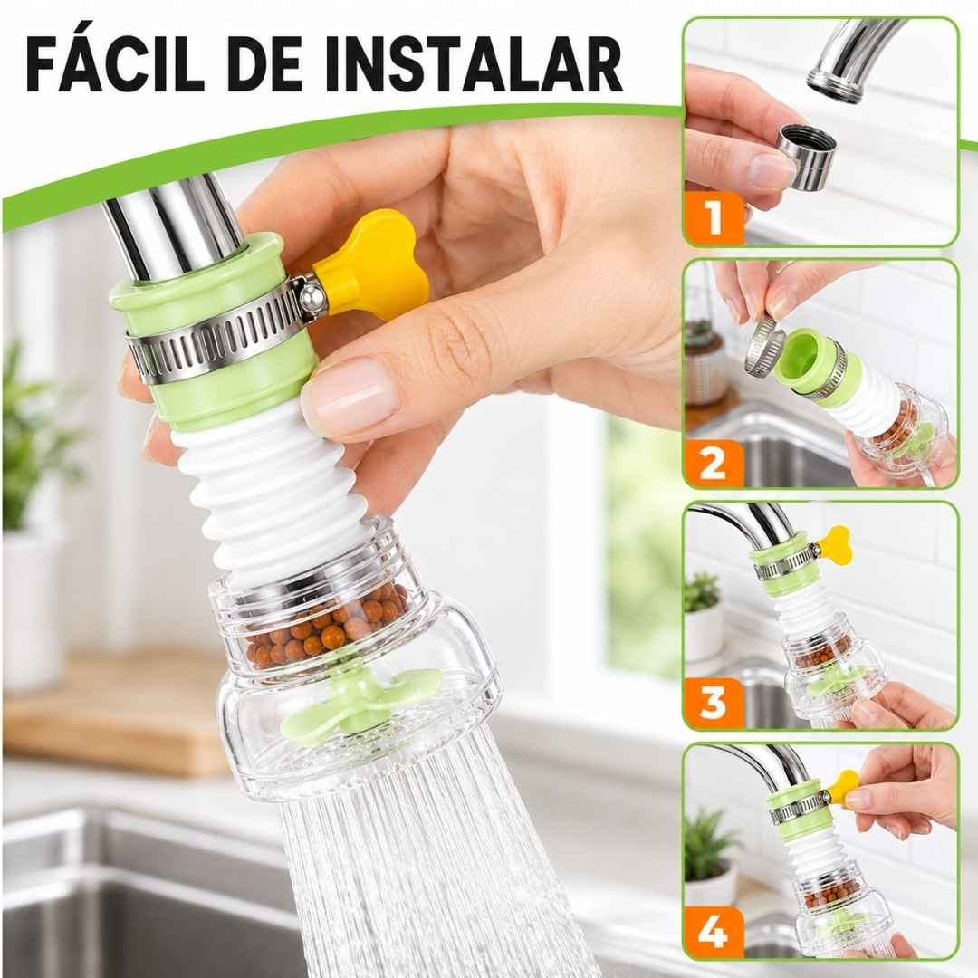 FILTRO Y AHORRADOR DE AGUA 360