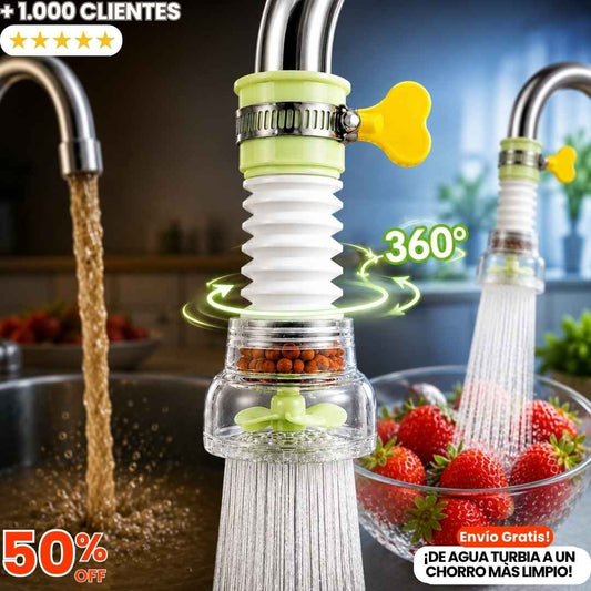 FILTRO Y AHORRADOR DE AGUA 360