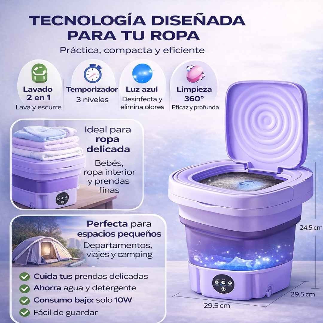 Ultra Clean: Lavadora Portatil 2.0